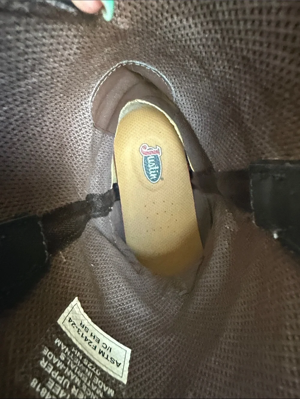Justin Boots classic pull